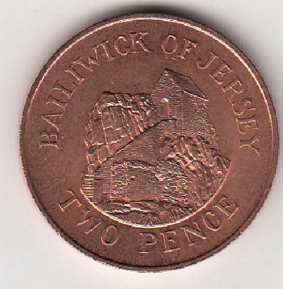 Beschrijving: 2 PENCE  ST.HELIER